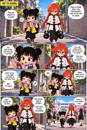 Read Ling and Mi  1 Page 4 in English
