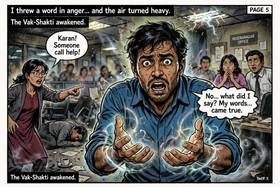 Read THE WORD OF VIRATAPURAM  1 Page 7 in English