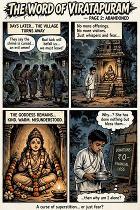 Read THE WORD OF VIRATAPURAM  1 Page 2 in English