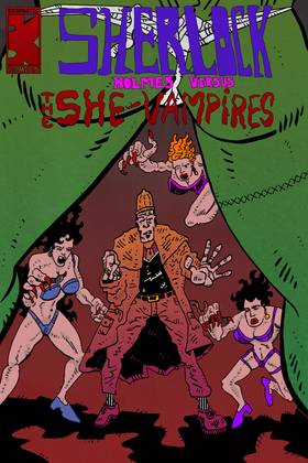 Read Sherlock Holmes versus the She-vampires  1 Page 1 in English