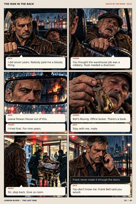 Read london blood the last fare  1 Page 3 in English