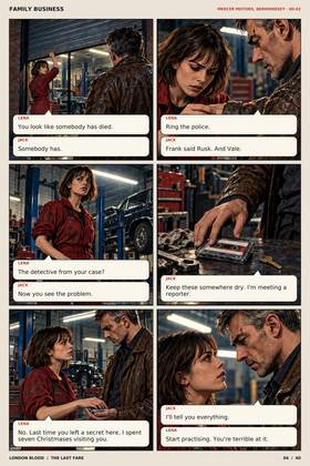 Read london blood the last fare  1 Page 4 in English