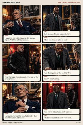 Read london blood the last fare  1 Page 6 in English