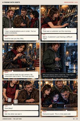 Read london blood the last fare  1 Page 9 in English