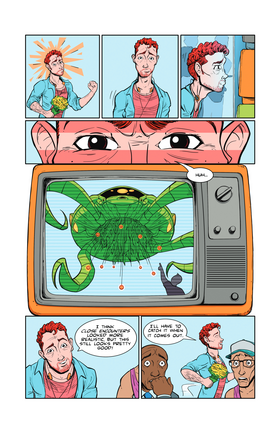 Read Aliengaged  1 Page 8 in English