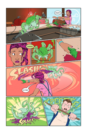 Read Aliengaged  3 Page 9 in English