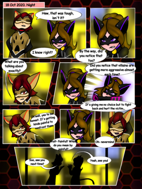 Read Adventures of Kitty Noire and Dogboy: Extra Files. Episode 1: Brawler   1 Page 1 in English