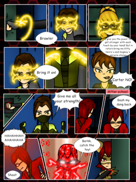 Read Adventures of Kitty Noire and Dogboy: Extra Files. Episode 1: Brawler   1 Page 9 in English