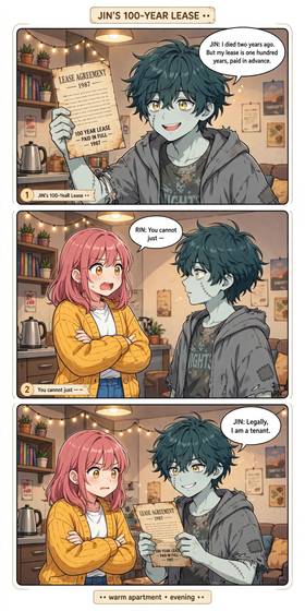 Read My Zombie Roommate  1 Page 3 in English