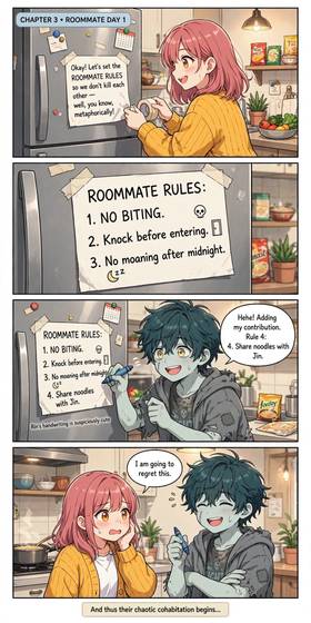 Read My Zombie Roommate  1 Page 6 in English