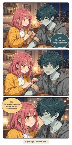 Read My Zombie Roommate  1 Page 9 in English