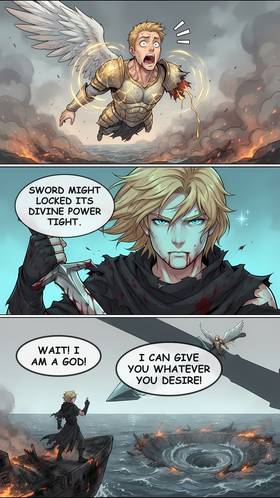 Read Reborn for REVENGE on the GODS  1 Page 7 in English