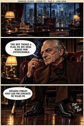 Read ⁠R-HOOK 777: THE TRI-MATTER SYNDICATE #1⁠  1 Page 7 in English