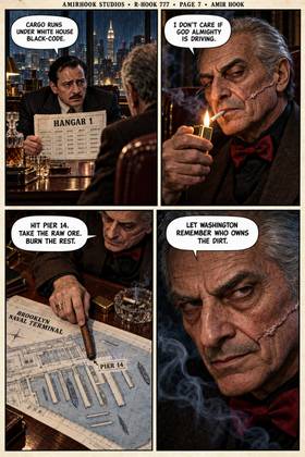 Read ⁠R-HOOK 777: THE TRI-MATTER SYNDICATE #1⁠  1 Page 8 in English
