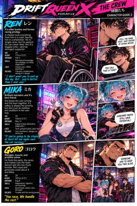Read Drift Queen X  1 Page 3 in English