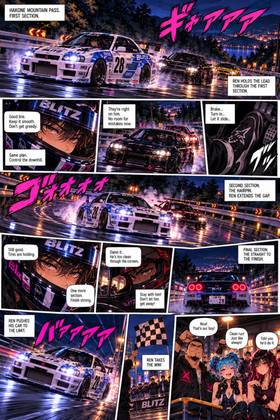 Read Drift Queen X  1 Page 8 in English