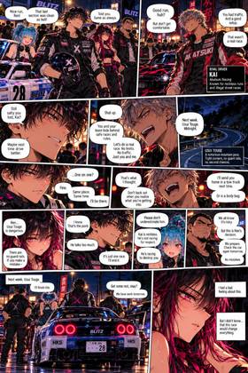 Read Drift Queen X  1 Page 9 in English
