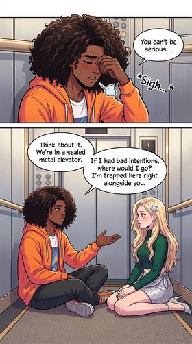 Read An Elevator with You   3 Page 8 in English