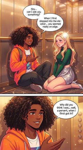 Read An Elevator with You   7 Page 2 in English