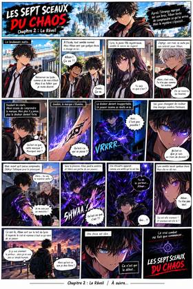 Read Les septs sceaux du chaos   1 Page 3 in French
