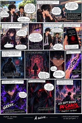 Read Les septs sceaux du chaos   1 Page 4 in French