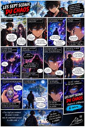 Read Les septs sceaux du chaos   1 Page 8 in French