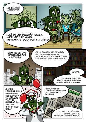 Read El Grajo  1 Page 5 in Spanish