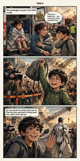 Read I Wanted to Be a Hero  1 Page 8 in English
