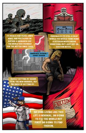 Read Internal War #1  1 Page 4 in English
