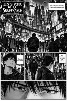 Read Les trois vœux de la souffrance   1 Page 2 in French