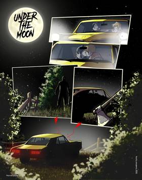 Under the moon