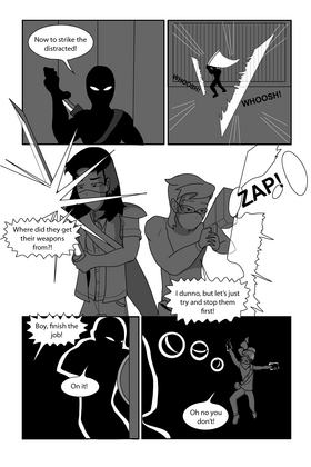 Read Hiroshi and the Neon Ninjas  3 Page 8 in English