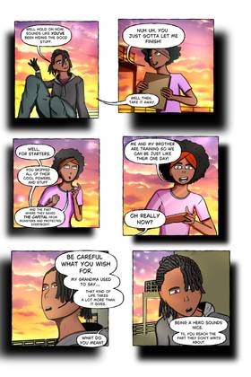 Read Through The Red Moon  1 Page 8 in English