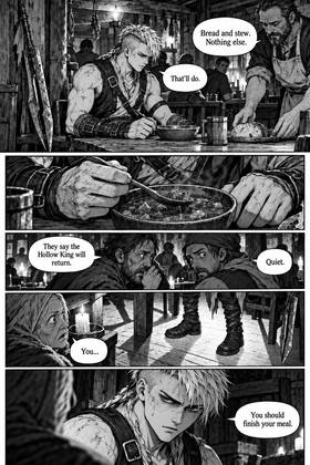 Read The Hollow King  1 Page 4 in English