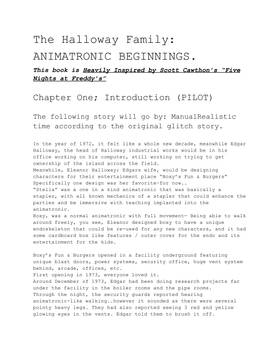 Read THE HOLLOWAY FAMILY: ANIMATRONIC BEGINNINGS  1 Page 1 in English