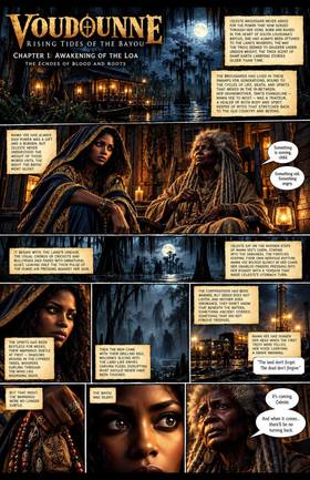 Read Voudounne: Rising Tides Of The Bayou  1 Page 3 in English