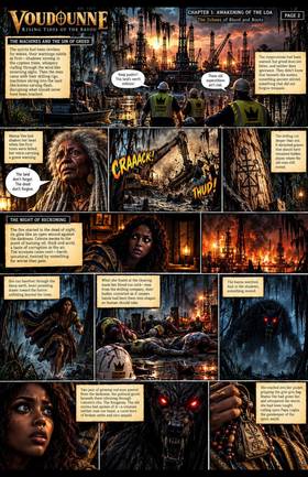 Read Voudounne: Rising Tides Of The Bayou  1 Page 4 in English