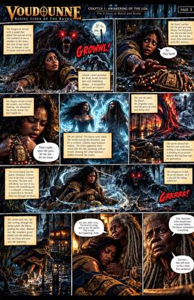 Read Voudounne: Rising Tides Of The Bayou  1 Page 5 in English