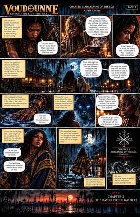 Read Voudounne: Rising Tides Of The Bayou  1 Page 9 in English