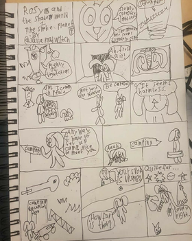 Read Rosy and the Shadow world  4 Page 2 in English