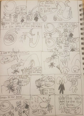 Read Rosy and the Shadow world  3 Page 2 in English