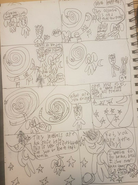 Read Rosy and the Shadow world  3 Page 4 in English