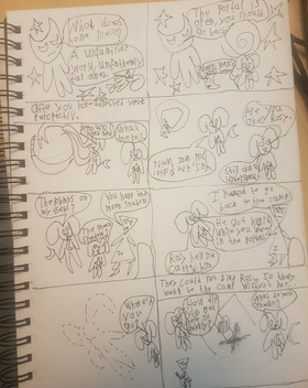Read Rosy and the Shadow world  3 Page 5 in English