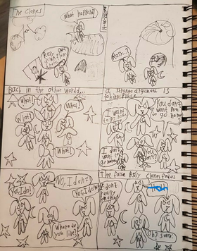 Read Rosy and the Shadow world  1 Page 2 in English