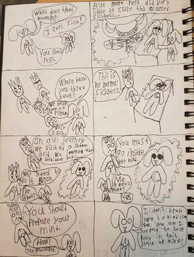 Read Rosy and the Shadow world  1 Page 4 in English