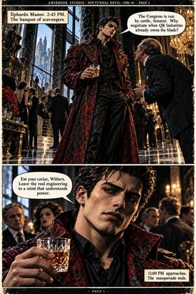 Read NOCTURNAL DEVIL: 1986 // THE ASHEN SPECTER  1 Page 2 in English