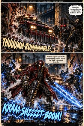 Read NOCTURNAL DEVIL: 1986 // THE ASHEN SPECTER  1 Page 4 in English
