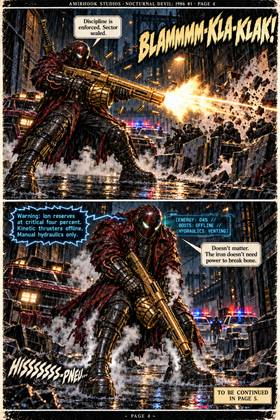 Read NOCTURNAL DEVIL: 1986 // THE ASHEN SPECTER  1 Page 5 in English