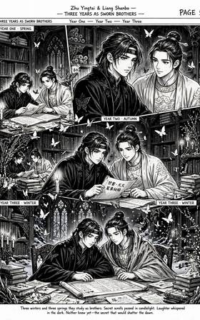 Read The Butterfly Lovers - Gothic Edition  1 Page 6 in English