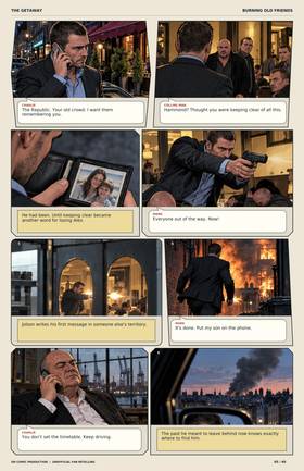 Read the getaway  1 Page 6 in English